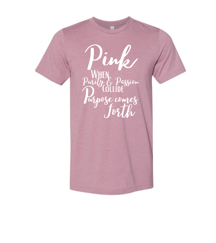 PINK conference tee